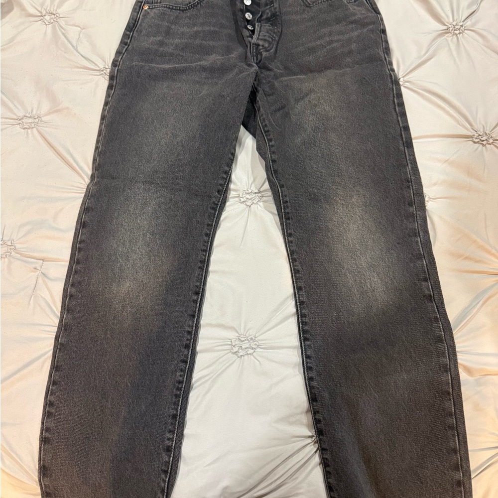 Levi's Black Relaxed Fit Jeans